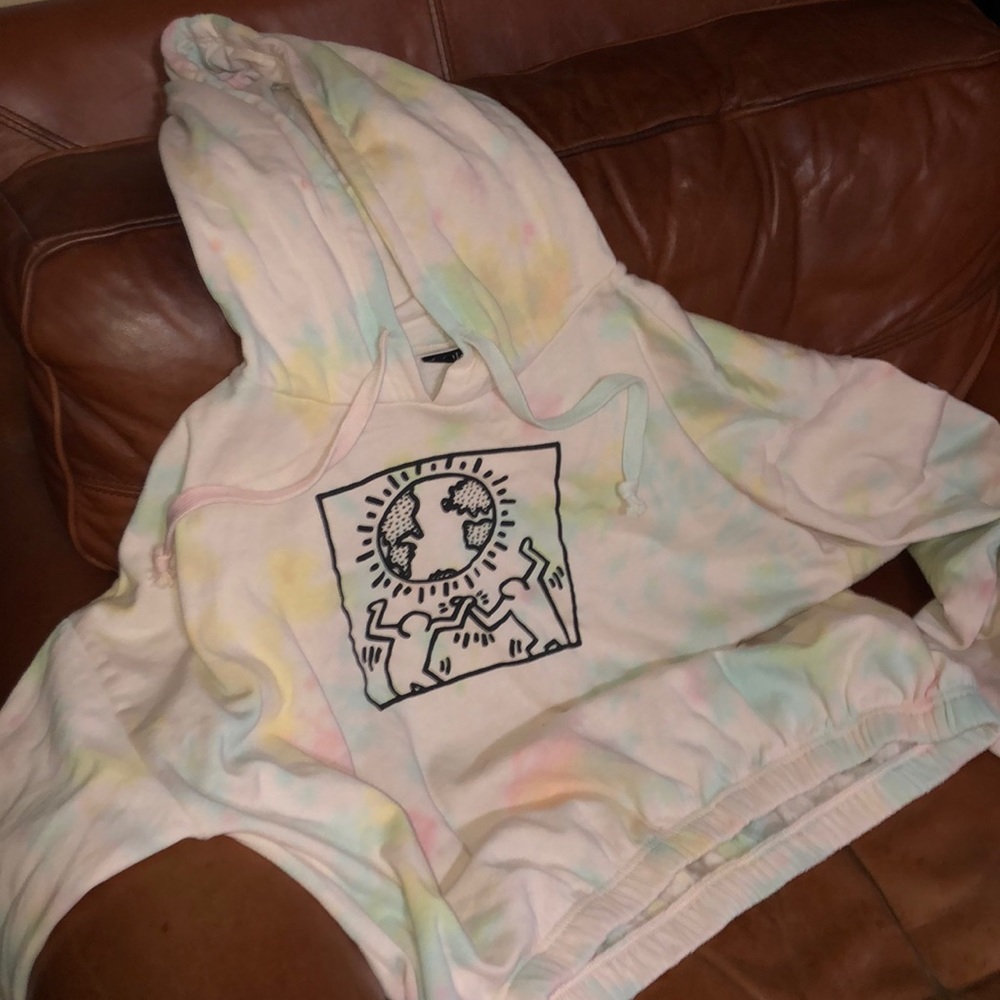Keith Haring Tye Dye Hooded
